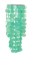 Capiz Turquoise Chandelier