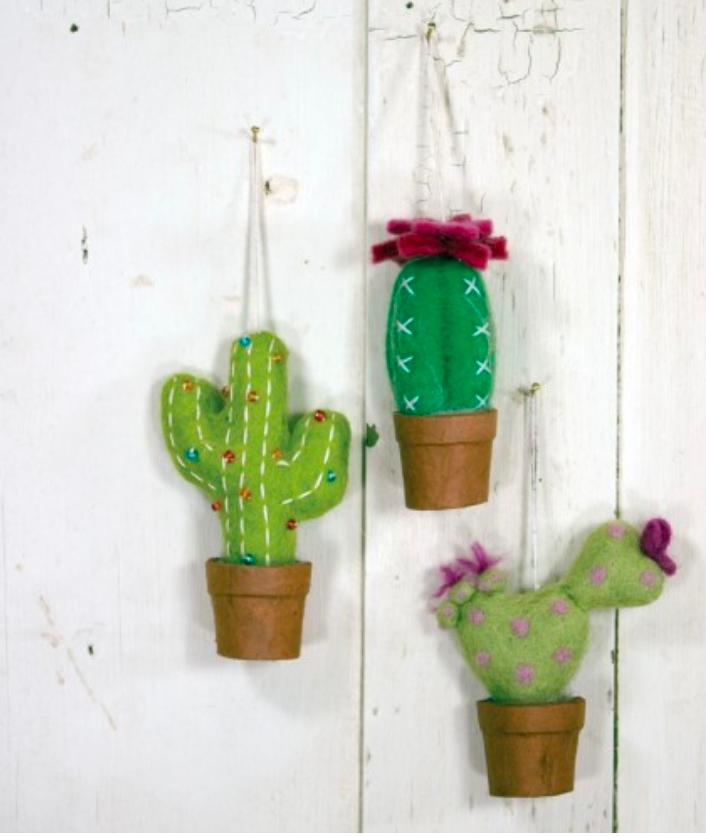 Love Cactus Ornament - CJ Gift Shoppe