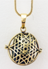 Sri Yantra Diffuser Necklace