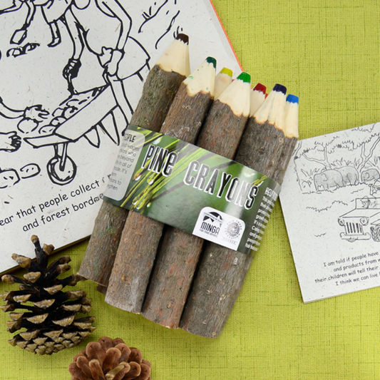 Handmade Pine Crayons Bundle  