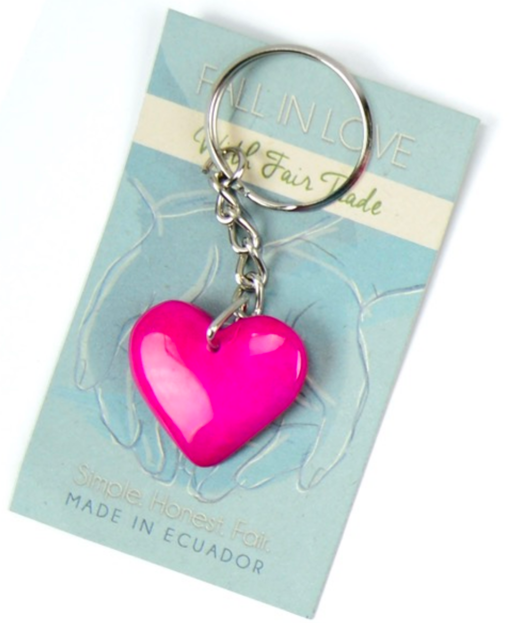 Tagua Amor Keychain - CJ Gift Shoppe