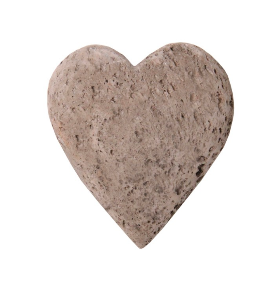 Heart Pumice Stone - CJ Gift Shoppe