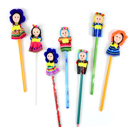 Whimsy Pencil-Doll - CJ Gift Shoppe
