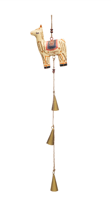 Llama Treasure Bell Chime - CJ Gift Shoppe