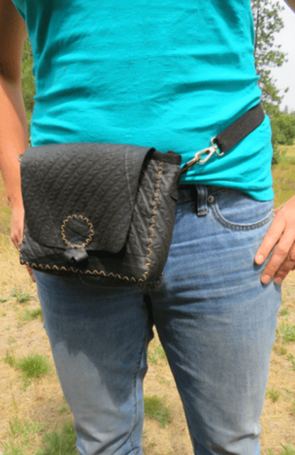 Recycled Tire Bag & Fanny Pack - CJ Gift Shoppe