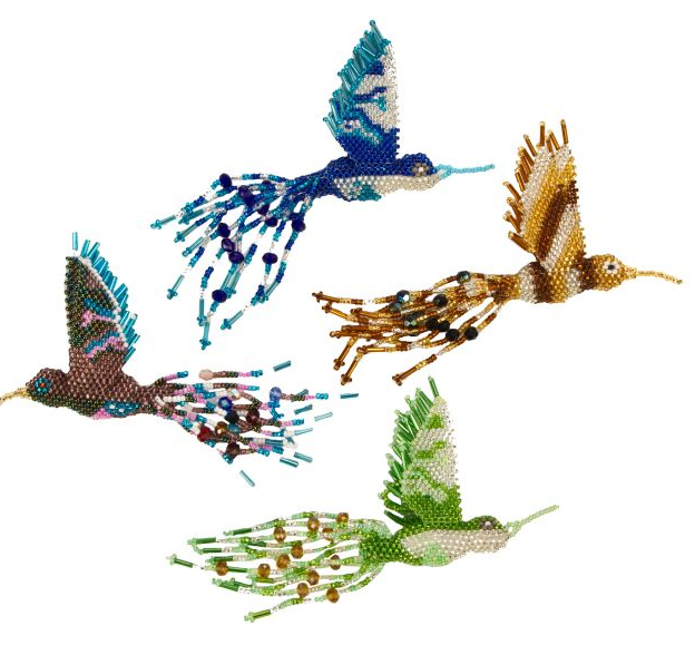Beaded Hummingbirds - CJ Gift Shoppe