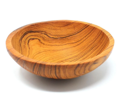 Olive Wood Bowl 6" - CJ Gift Shoppe