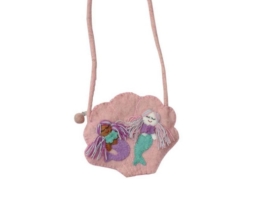 Mermaid Felt Bag - CJ Gift Shoppe