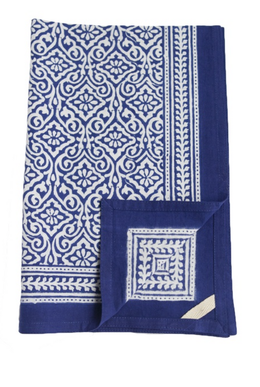 Jaipur Blockprint Dish Towel - CJ Gift Shoppe