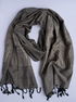 Tuyen Patterned Scarf-Grey