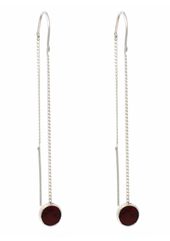 Silver Threader Chain Earrings - CJ Gift Shoppe