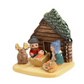 Log Cabin Nativity - CJ Gift Shoppe