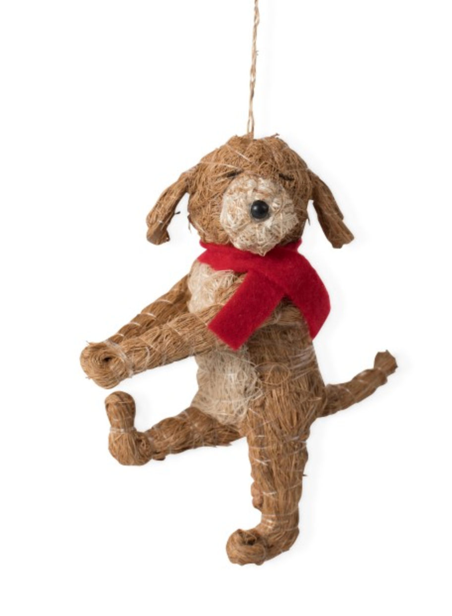 Stretching Dog Ornament - CJ Gift Shoppe