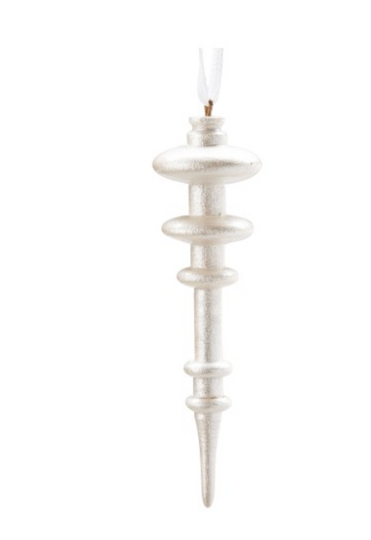 Pearl Spindle Ornament - CJ Gift Shoppe