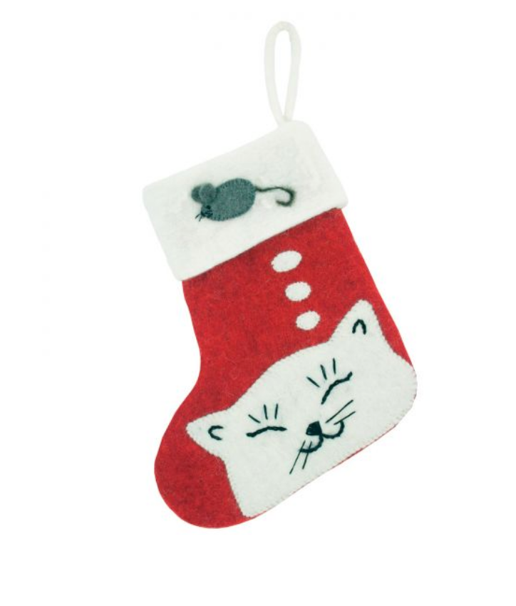 Kitty Stocking - CJ Gift Shoppe