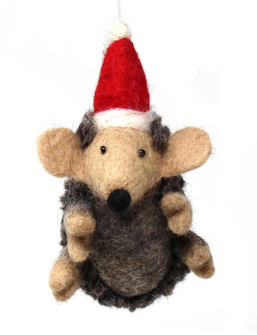 Hedgehog Felted Ornament - CJ Gift Shoppe