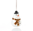 Happy Snowman Gourd Ornament