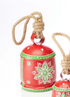 Recycled Holiday Bell-Large