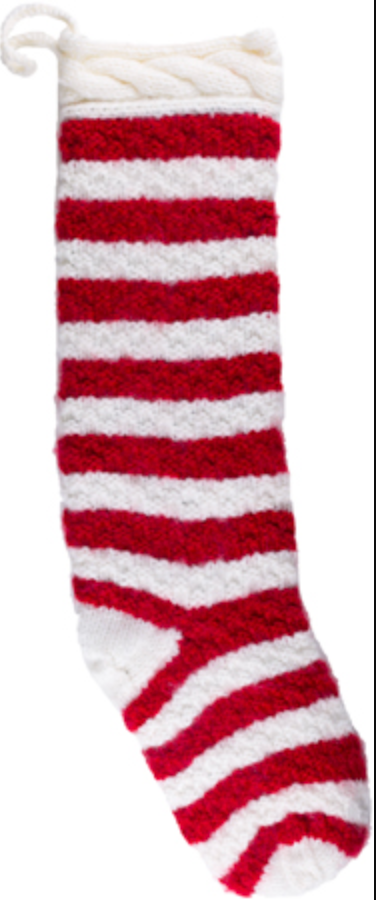 Long Knit Christmas Stockings - CJ Gift Shoppe