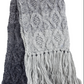 Pom Knitted Scarf - CJ Gift Shoppe