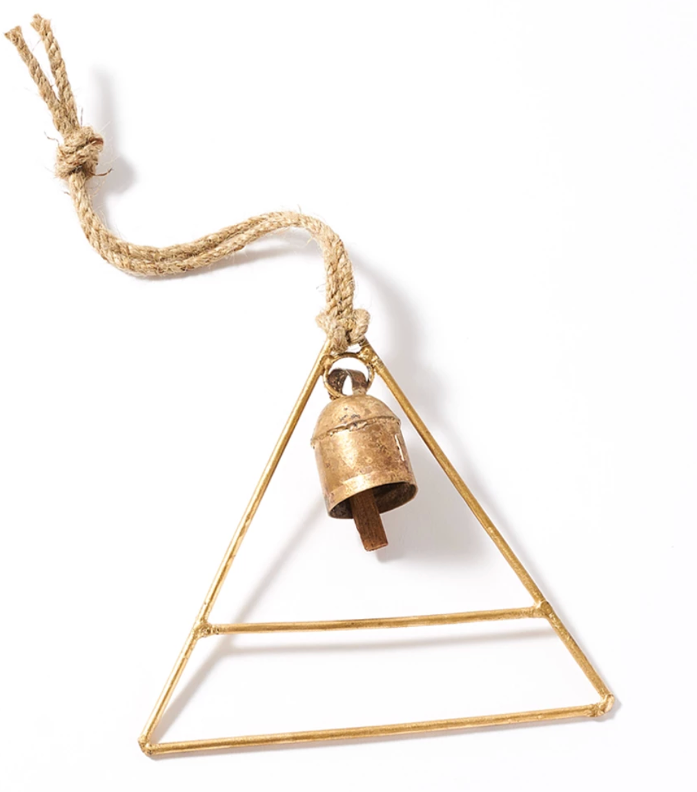 Air Element Triangle Bell Chime - CJ Gift Shoppe