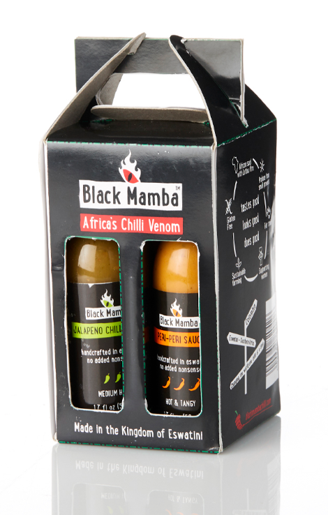 Black Mamba Hot Sauce Gift Set - CJ Gift Shoppe