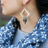 Geo Drop Earrings
