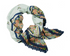 Navy Floral Confetti Scarf