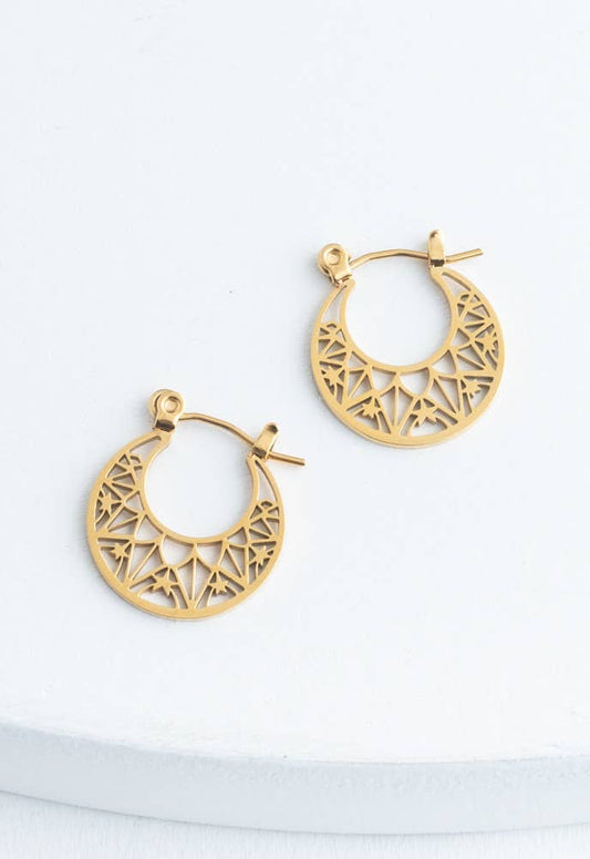 Starfish Project, Inc - Wreath Earrings in Gold