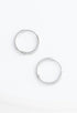Starfish Project, Inc - Essential Mini Hoops in Silver