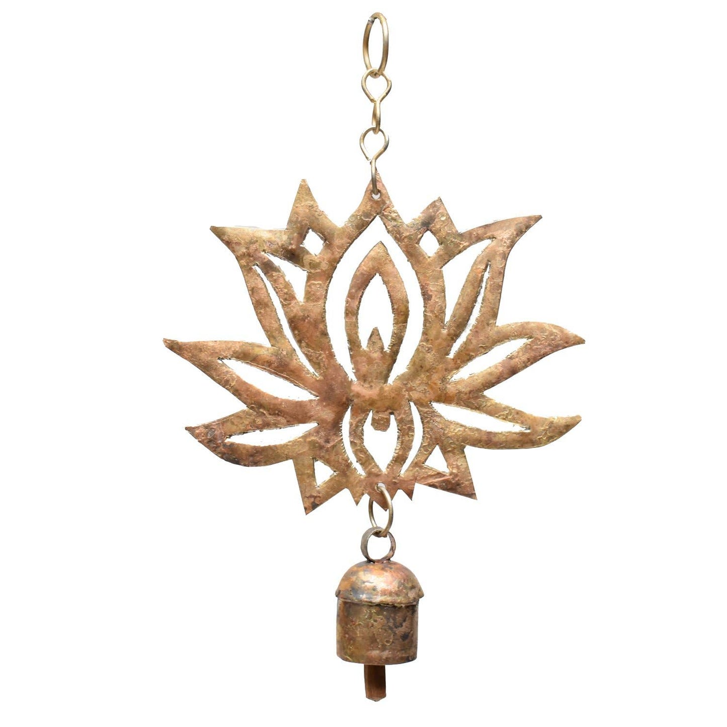 Mira Fair Trade - Hand-cut Lotus Chime - CJ Gift Shoppe