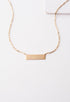 Starfish Project, Inc - Mama Gold Bar Necklace