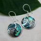 Saja Abalone Earrings - Sterling Silver, Indonesia