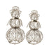 Silver Wire Snowman (2 Sizes)