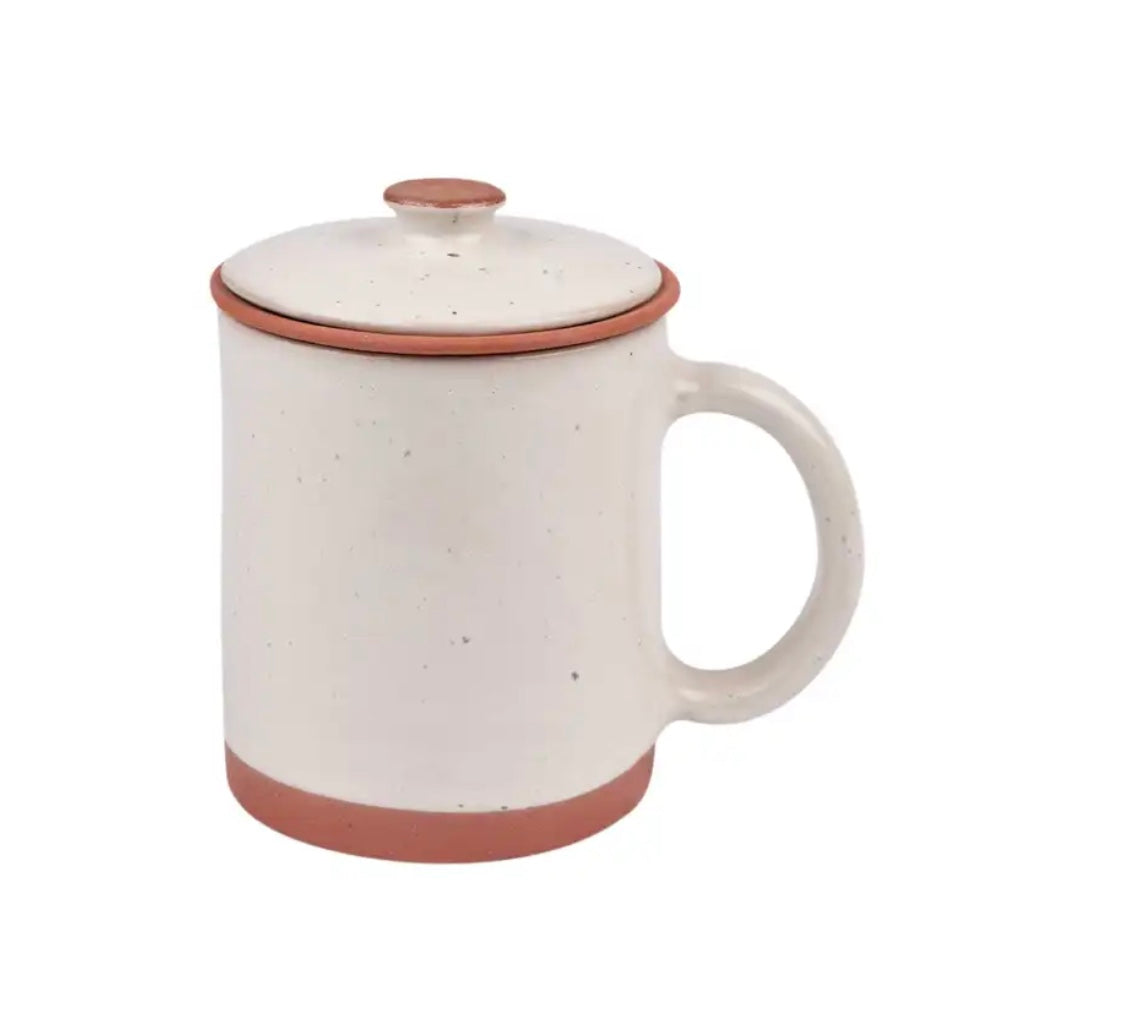Speckled Tea Strainer Mug - CJ Gift Shoppe