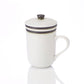 Modern Line Tea Infuser Mug - CJ Gift Shoppe