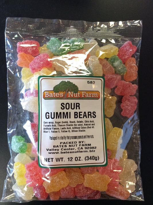 Sour Gummi Bears 10oz - CJ Gift Shoppe