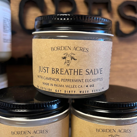 Borden Acres Just Breathe Salve - CJ Gift Shoppe