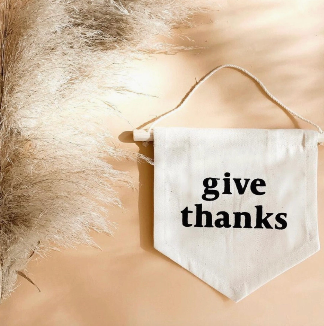 Give Thanks Wall Hanging