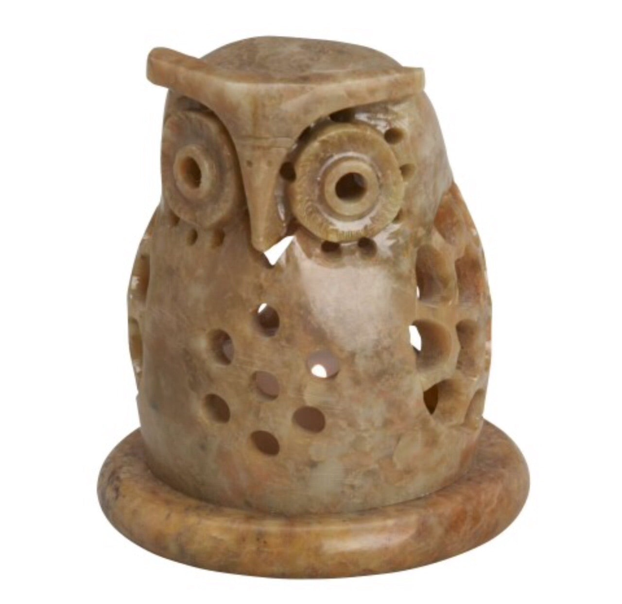 Soapstone Owl Incense Burner - CJ Gift Shoppe