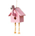 Pink Flamingo Birdhouse