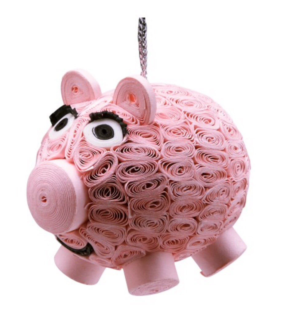 Quilled Piggys - CJ Gift Shoppe