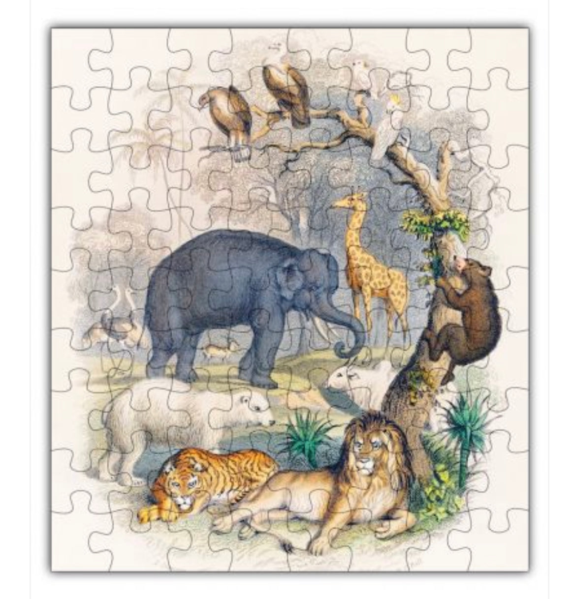 Zoo Animal 72 Piece Puzzle
