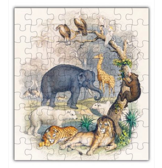 Zoo Animal 72 Piece Puzzle