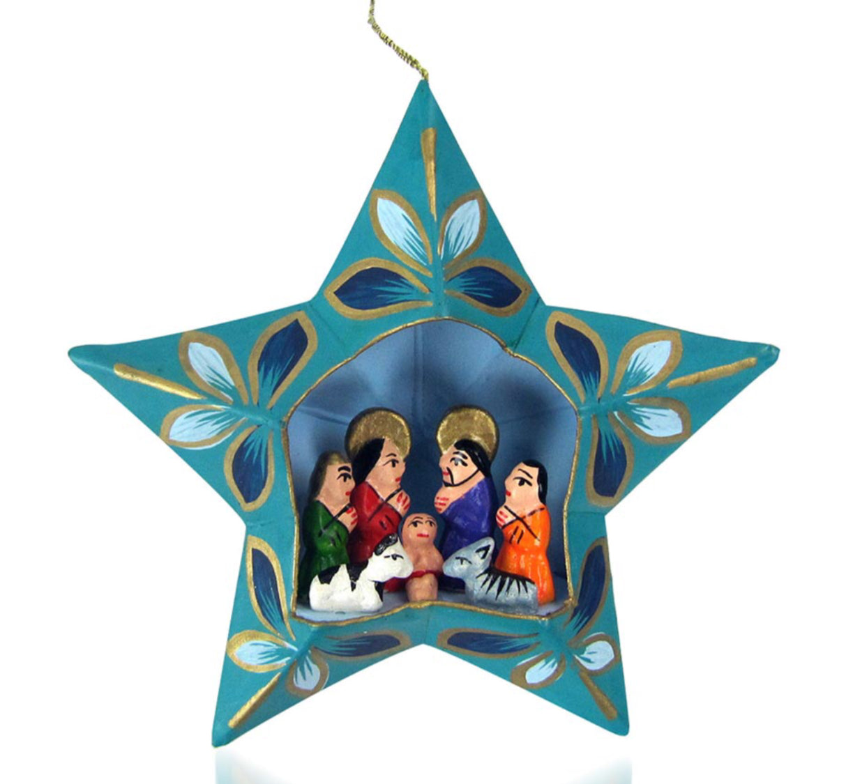Peruvian Star Nativity Ornament - CJ Gift Shoppe